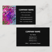 抽象芸術クール名刺 名刺 (正面/裏面)