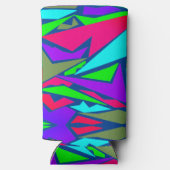 抽象芸術クール スリム缶クーラー (裏面)