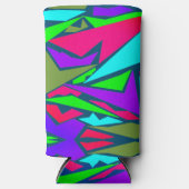 抽象芸術クール スリム缶クーラー (正面)