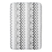 抽象芸術グアステカレイ幾何学模様 バスマット (正面縦)