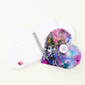 抽象芸術グカラフルロ絵を描ン ノートブック (内部)