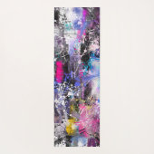 抽象芸術グカラフルロ絵を描ン ヨガマット (裏面)