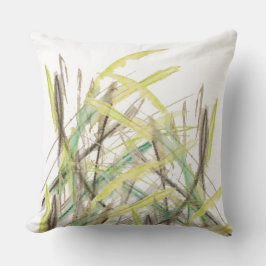 抽象芸術グラス水彩手色彩の鮮やか形 アウトドアクッション