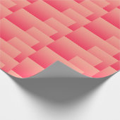 抽象芸術グラデーションの重ね合わせ ラッピングペーパー (角)