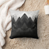 抽象芸術グラデーション三角形 クッション (ブランケット)