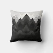 抽象芸術グラデーション三角形 クッション (裏面)