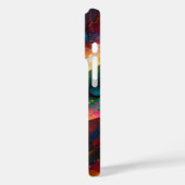 抽象芸術グラデーション付きジオメトリ鮮やか図形 Case-Mate iPhoneケース (裏面 / 左)