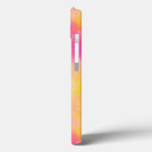 抽象芸術グラデーション発光パーソナライズされた喜び Case-Mate iPhoneケース (裏面 / 左)