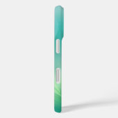 抽象芸術グラデーション緑と青 Case-Mate iPhoneケース (裏面 / 右)