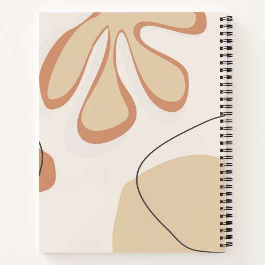 抽象芸術グラフィックアートVol.07 ノートブック (裏面)