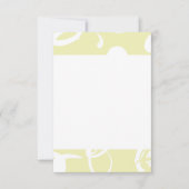 抽象芸術グラフィックシンボルや象徴フラットノートカード ノートカード (正面)