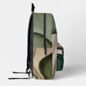 抽象芸術グラフィックスタイリッシュのバックパック プリントバックパック (左)