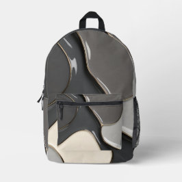 抽象芸術グラフィックスタイリッシュのバックパック プリントバックパック