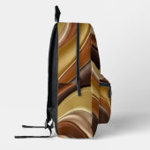 抽象芸術グラフィックスタイリッシュのバックパック プリントバックパック (左)