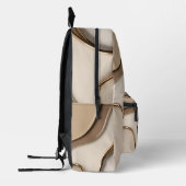 抽象芸術グラフィックスタイリッシュのバックパック プリントバックパック (左)