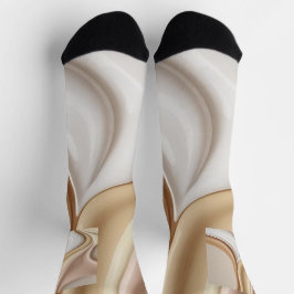 抽象芸術グラフィックスタイリッシュの靴下 ソックス