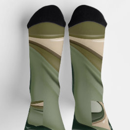 抽象芸術グラフィックスタイリッシュの靴下 ソックス