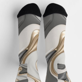 抽象芸術グラフィックスタイリッシュの靴下 ソックス