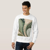 抽象芸術グラフィックスタイリッシュのSweatshirt スウェットシャツ (正面フル)