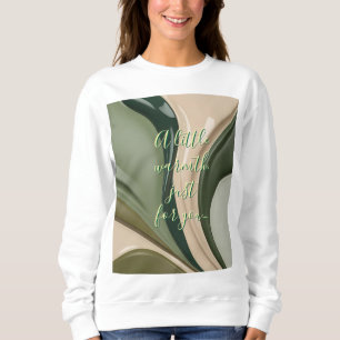 抽象芸術グラフィックスタイリッシュのSweatshirt スウェットシャツ
