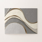 抽象芸術グラフィックスタイリッシュパズル ジグソーパズル (横)