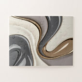 抽象芸術グラフィックスタイリッシュパズル ジグソーパズル (横)