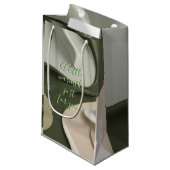 抽象芸術グラフィックスタイリッシュ抱き枕 スモールペーパーバッグ (正面アングル)