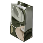 抽象芸術グラフィックスタイリッシュ抱き枕 スモールペーパーバッグ (裏面アングル)