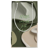 抽象芸術グラフィックスタイリッシュ抱き枕 スモールペーパーバッグ (正面)