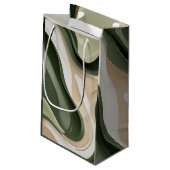 抽象芸術グラフィックスタイリッシュ抱き枕 スモールペーパーバッグ (裏面アングル)