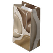 抽象芸術グラフィックスタイリッシュ抱き枕 スモールペーパーバッグ (裏面アングル)