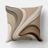 抽象芸術グラフィックスタイリッシュ装飾用クッション クッション (裏面)