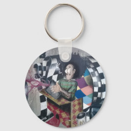 抽象芸術グラフィティアートワーク キーホルダー