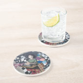 抽象芸術グラフィティアートワーク コースター (側面)