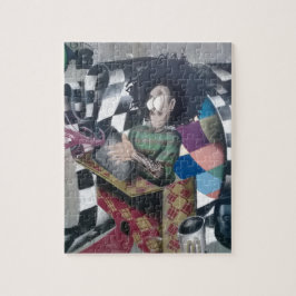 抽象芸術グラフィティアートワーク ジグソーパズル