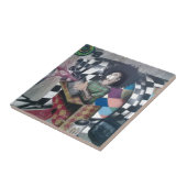 抽象芸術グラフィティアートワーク タイル (側面)