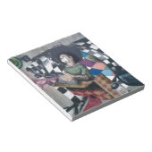 抽象芸術グラフィティアートワーク ノートパッド (アングル)