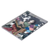 抽象芸術グラフィティアートワーク ノートブック (左側)