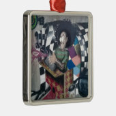 抽象芸術グラフィティアートワーク メタルオーナメント (右)