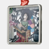 抽象芸術グラフィティアートワーク メタルオーナメント (左)