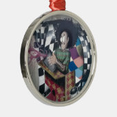 抽象芸術グラフィティアートワーク メタルオーナメント (右)