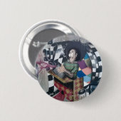 抽象芸術グラフィティアートワーク 缶バッジ (正面&裏面)