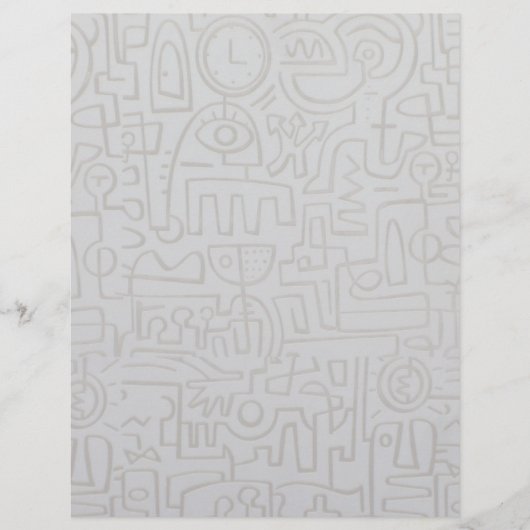 抽象芸術グラフィティフライヤー チラシ (正面)