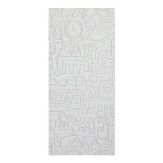 抽象芸術グラフィティラックカード ラックカード (正面)