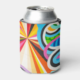 抽象芸術グラフィティ 缶クーラー