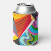 抽象芸術グラフィティ 缶クーラー (缶裏面)
