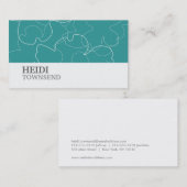 抽象芸術グラマーNo.5名刺 名刺 (正面/裏面)