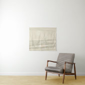 抽象芸術グランジのヴィンテージ竹が生えている タペストリー (インサイチュ(横))