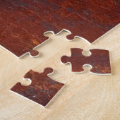 抽象芸術グランジの錆びたテクスチャ：リアルなスタッコ ジグソーパズル (側面)