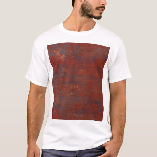 抽象芸術グランジの錆びたテクスチャ：リアルなスタッコ Tシャツ